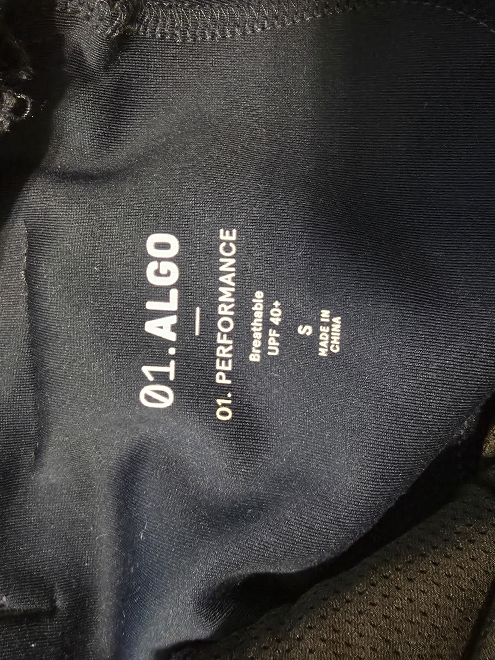 Men's Dark Blue Athletic Drawstring Shorts - Picture 2 of 3